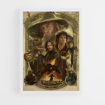 ap-lord of the rings-1 cadre Blanc