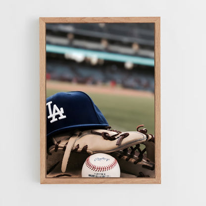 ap-los angeles dodgers-1 cadre Bois clair