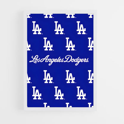 ap-los angeles dodgers-8 cadre Blanc