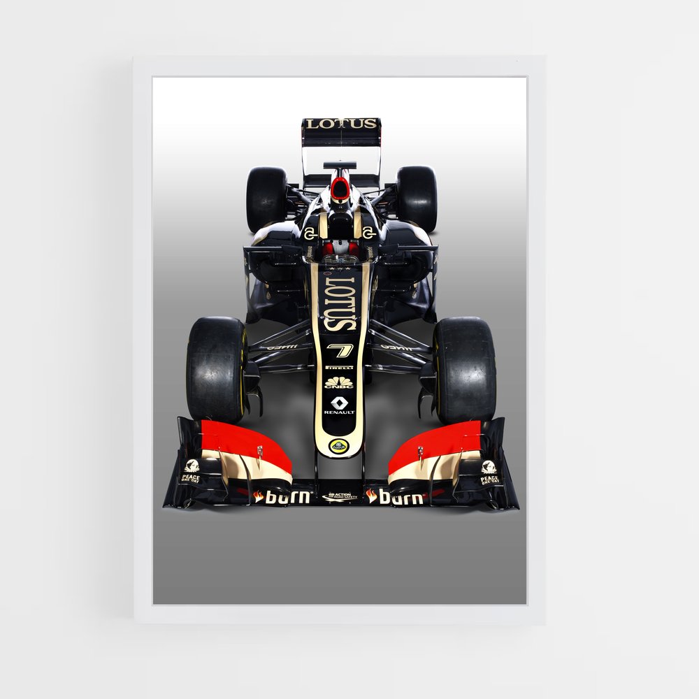 ap-lotus f1 team-2 cadre Blanc