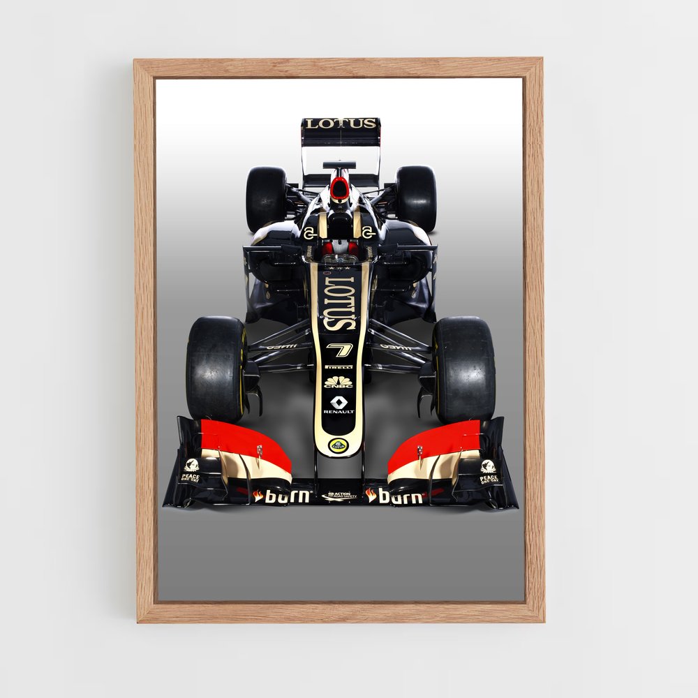 ap-lotus f1 team-2 cadre Bois clair