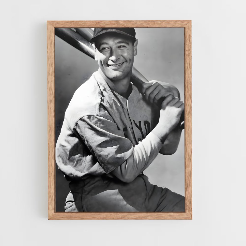 ap-lou gehrig-1 cadre Bois clair