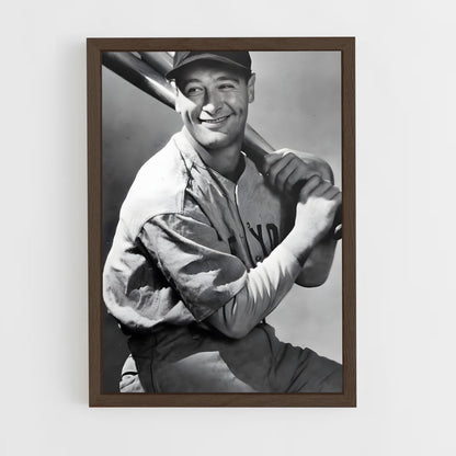 ap-lou gehrig-1 cadre Bois foncé