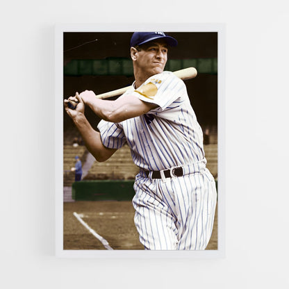 ap-lou gehrig-2 cadre Blanc