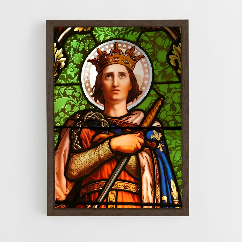 ap-louis xi-5 cadre Bois foncé