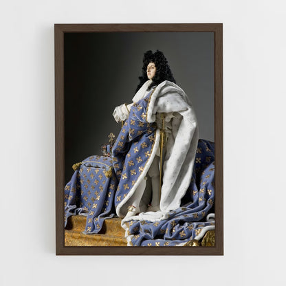 ap-louis xiv-9 cadre Bois foncé