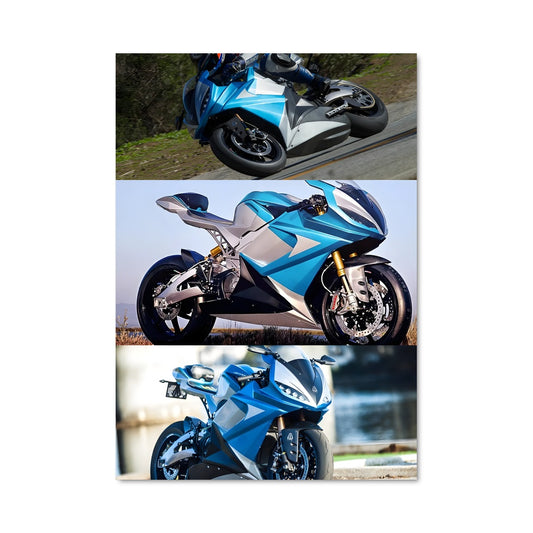 Poster Moto Chromatique