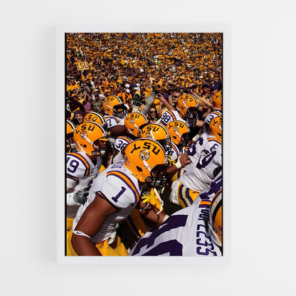 ap-lsu tigers-1 cadre Blanc