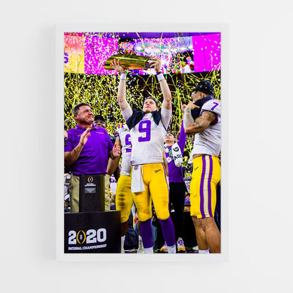 ap-lsu tigers-2 cadre Blanc
