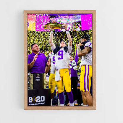 ap-lsu tigers-2 cadre Bois clair