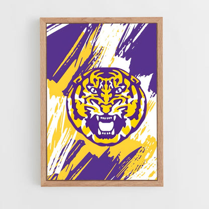ap-lsu tigers-3 cadre Bois clair