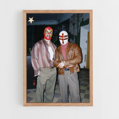 ap-lucha libre-1 cadre Bois clair