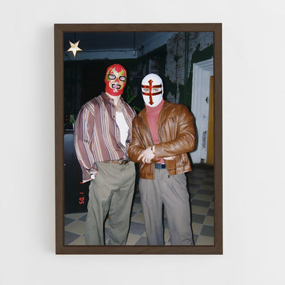 ap-lucha libre-1 cadre Bois foncé