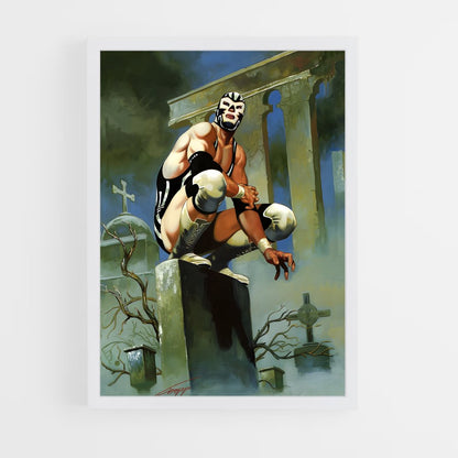 ap-lucha libre-2 cadre Blanc