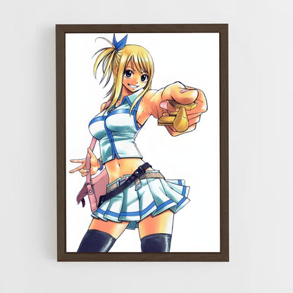 ap-lucy heartfilia-3 cadre Bois foncé