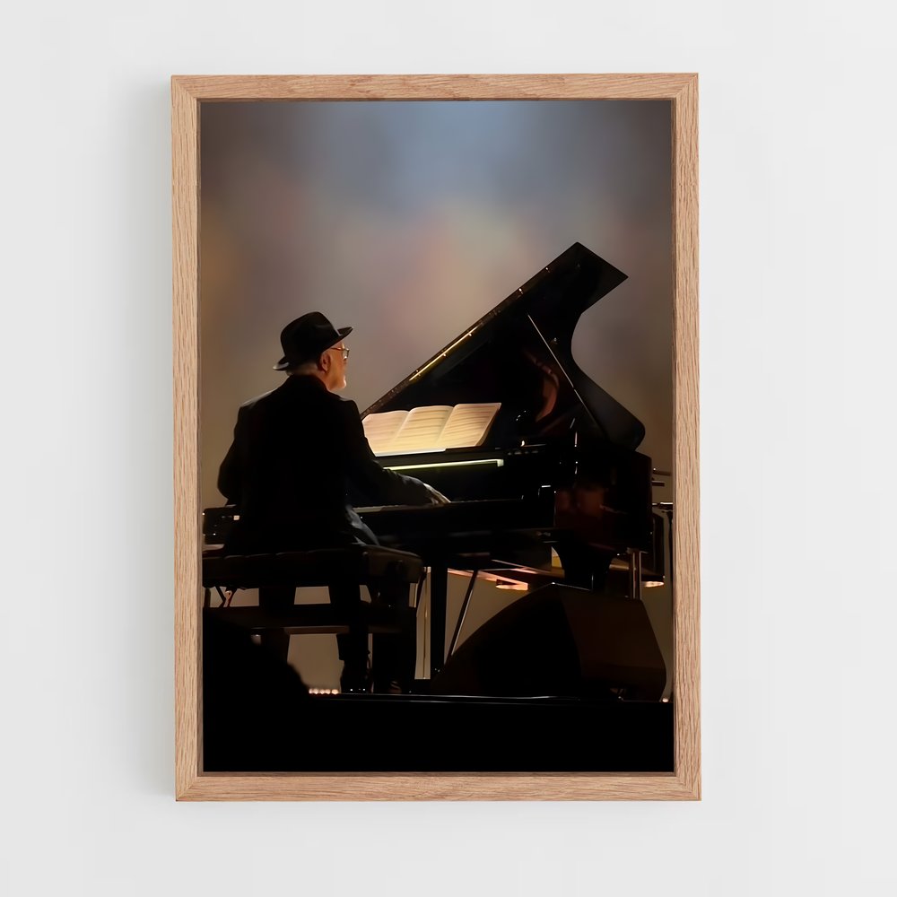 ap-ludovico einaudi-1 cadre Bois clair
