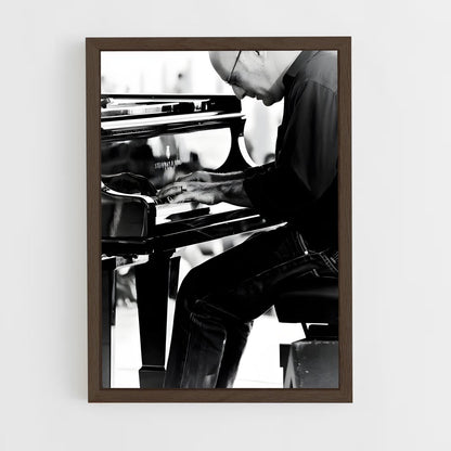 ap-ludovico einaudi-9 cadre Bois foncé