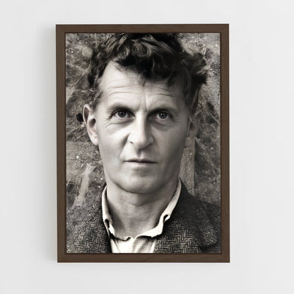 ap-ludwig wittgenstein-9 cadre Bois foncé