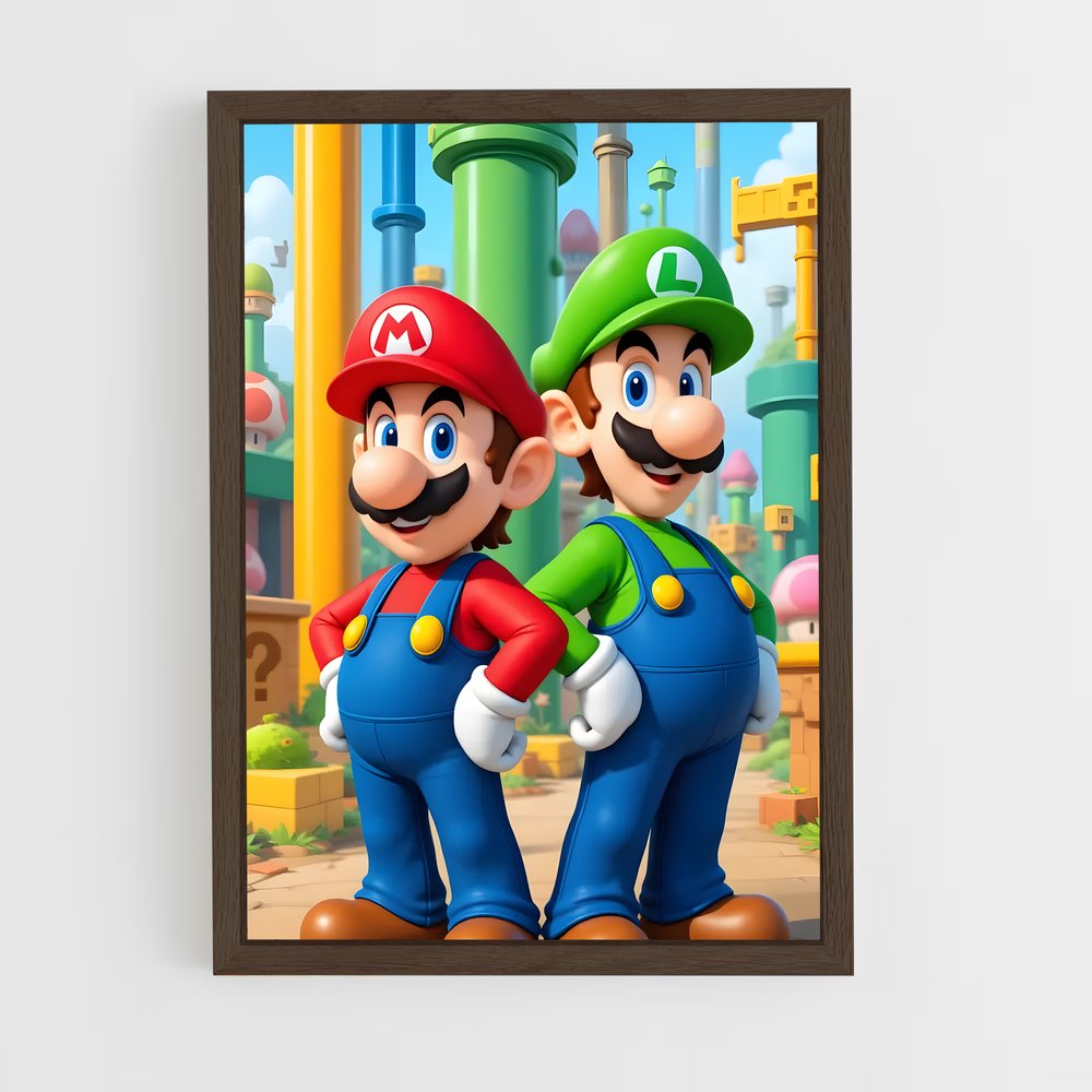 ap-luigi-1 cadre Bois foncé