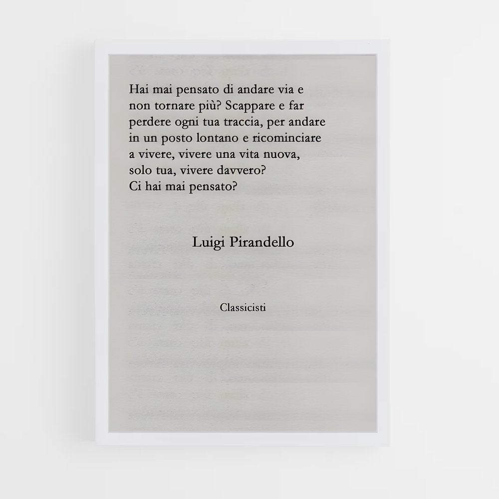 ap-luigi pirandello-1 cadre Blanc