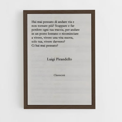 ap-luigi pirandello-1 cadre Bois foncé