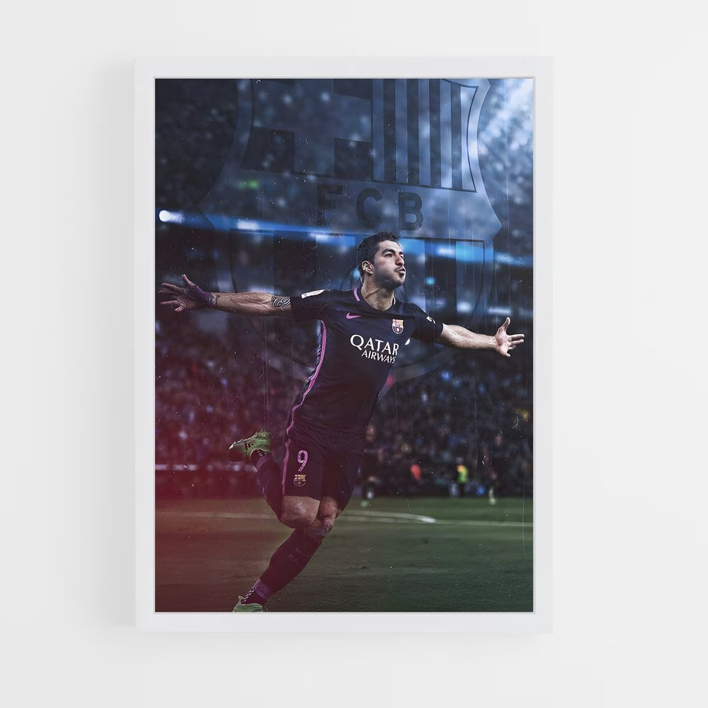ap-luis suarez-10 cadre Blanc
