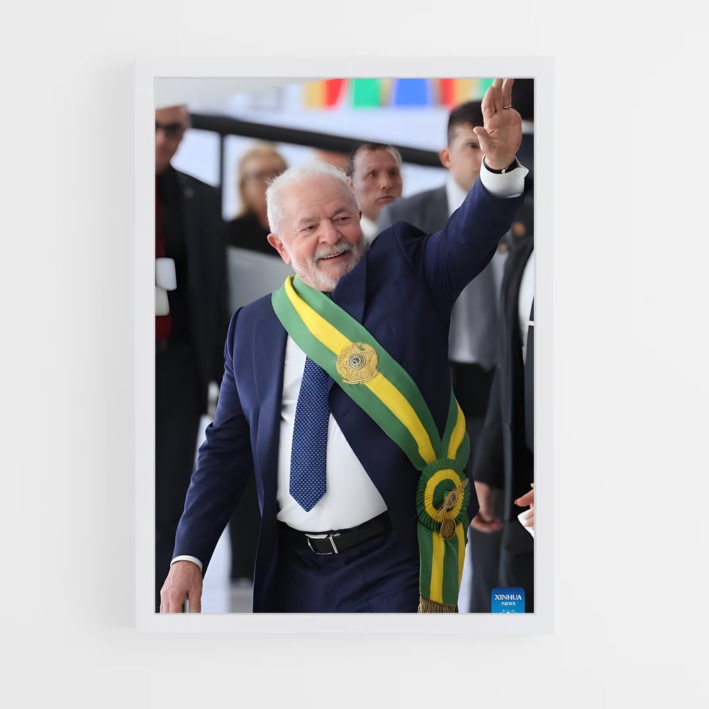 ap-luiz inacio lula da silva-4 cadre Blanc