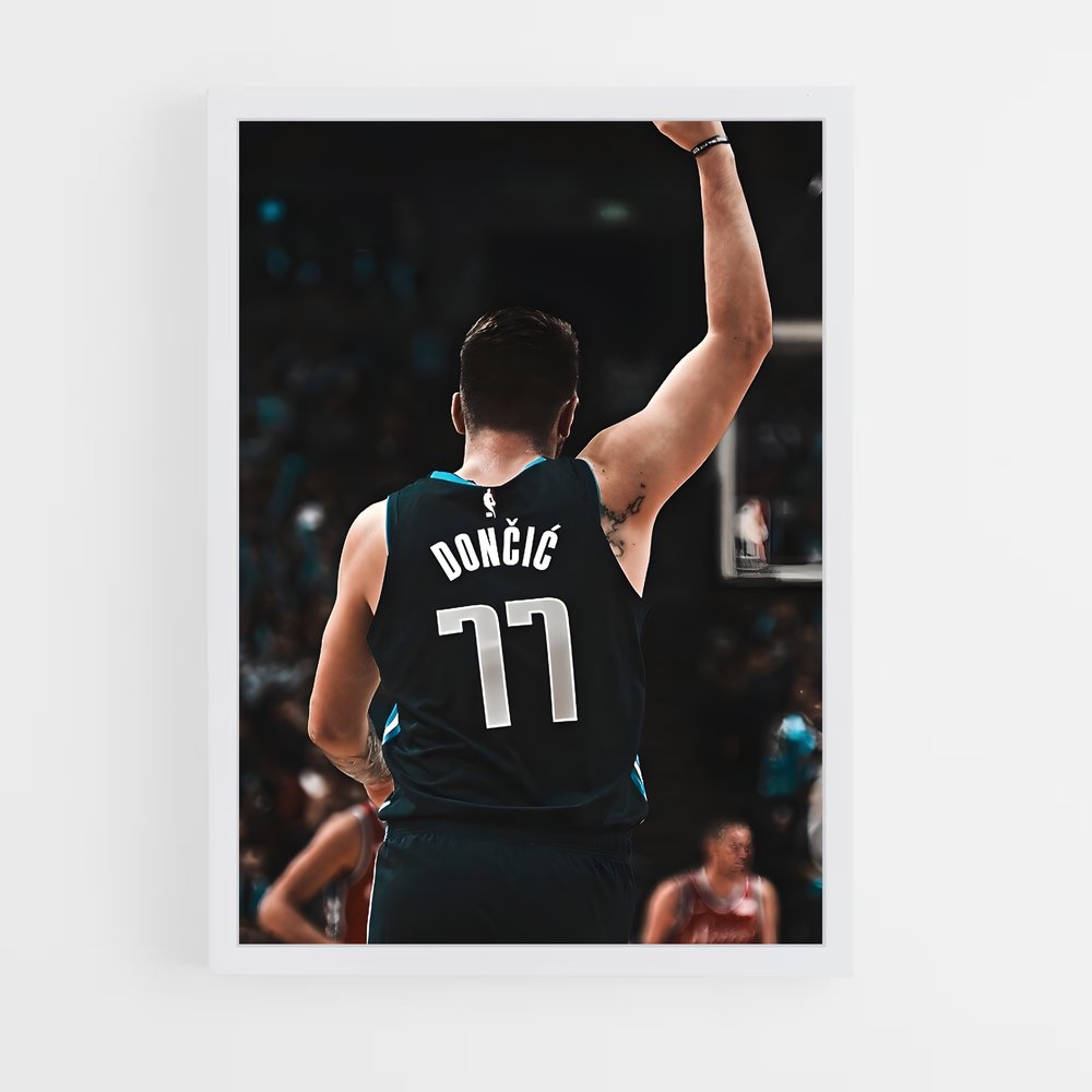 ap-luka doncic-4 cadre Blanc
