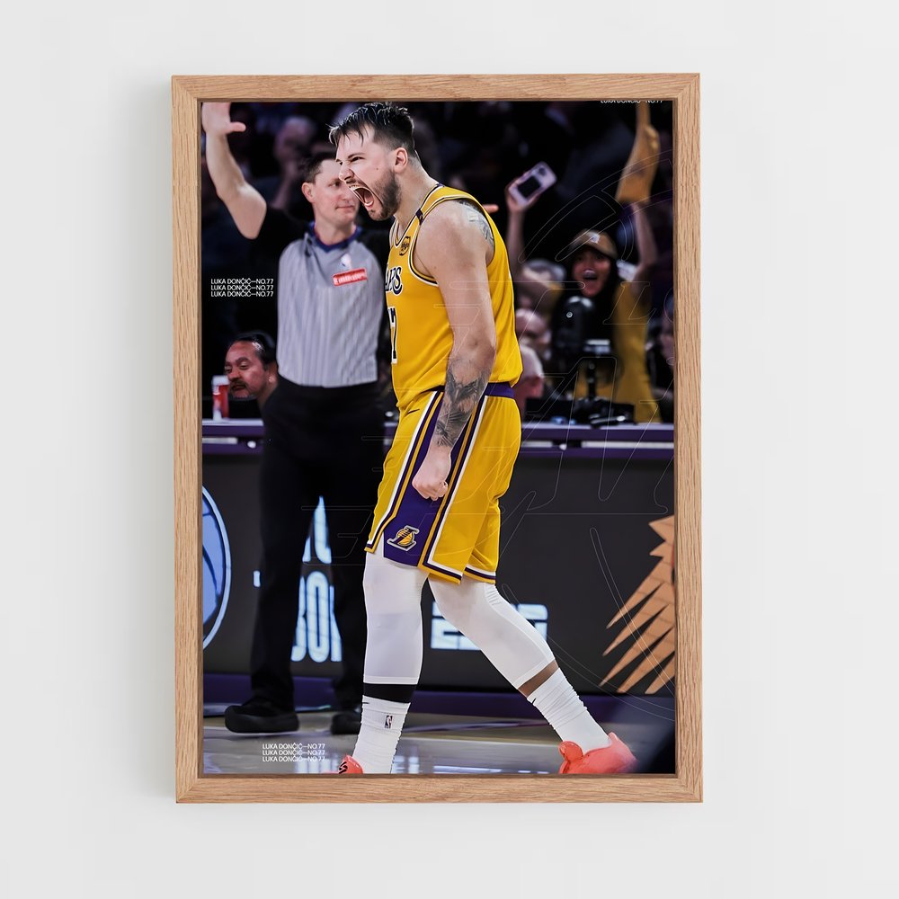 ap-luka doncic-6 cadre Bois clair