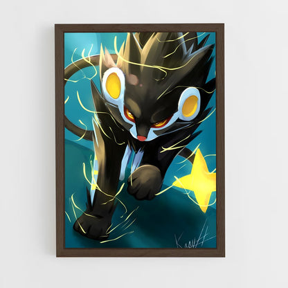 ap-luxray-3 cadre Bois foncé