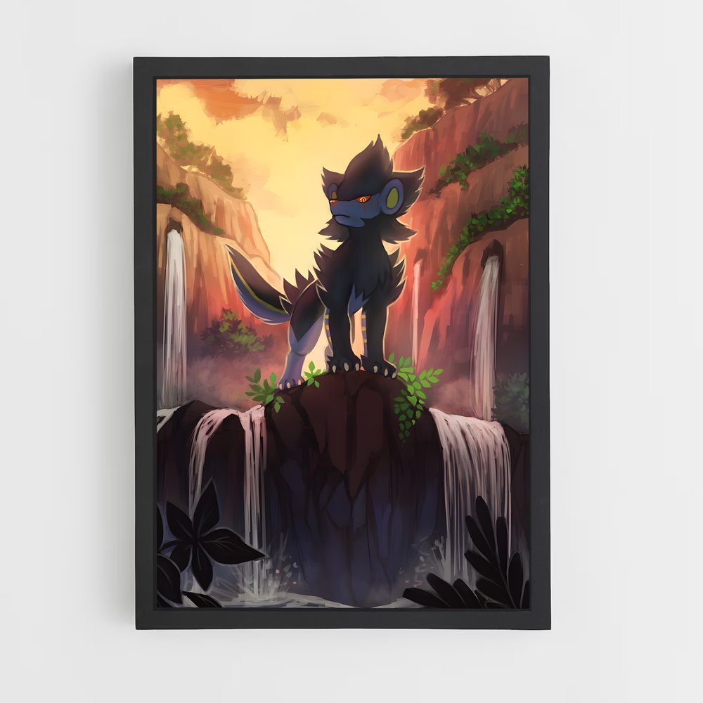 ap-luxray-4 cadre Noir