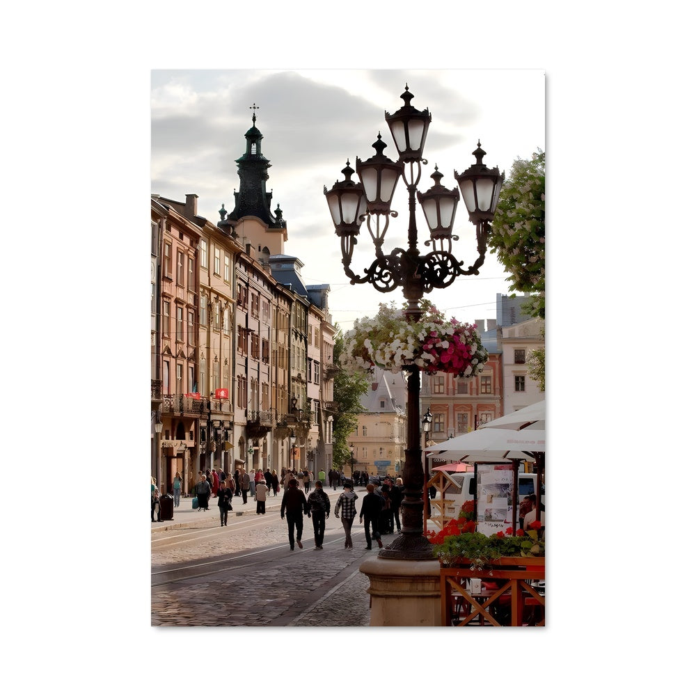Poster Promenade à Lviv