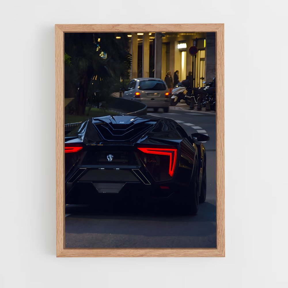 ap-lykan hypersport-1 cadre Bois clair