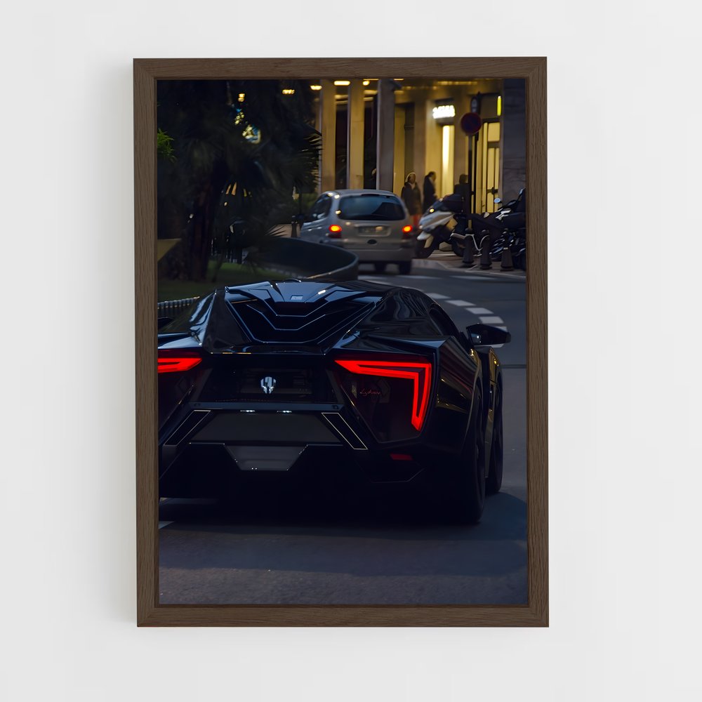 ap-lykan hypersport-1 cadre Bois foncé