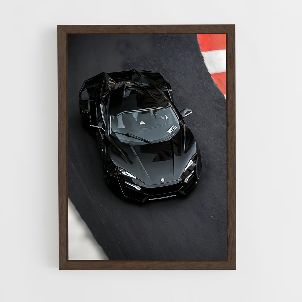 ap-lykan hypersport-3 cadre Bois foncé