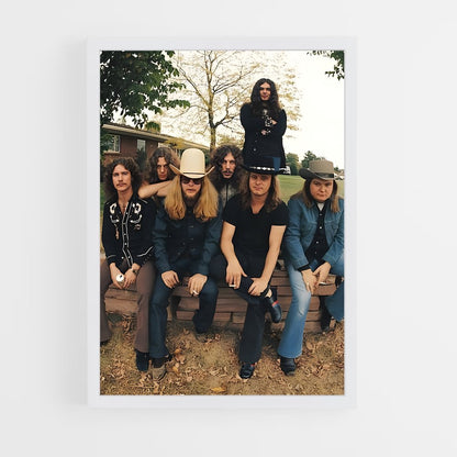 ap-lynyrd skynyrd-1 cadre Blanc