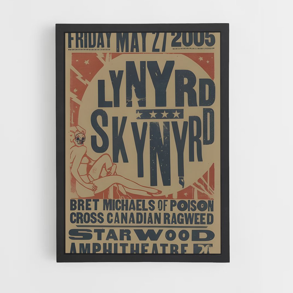 ap-lynyrd skynyrd-3 cadre Noir