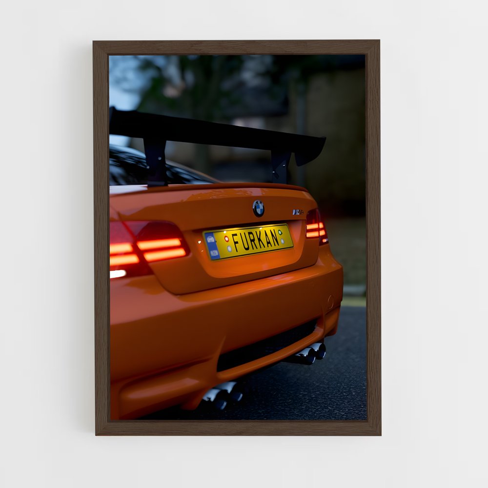 ap-m3 e92 gts-3 cadre Bois foncé