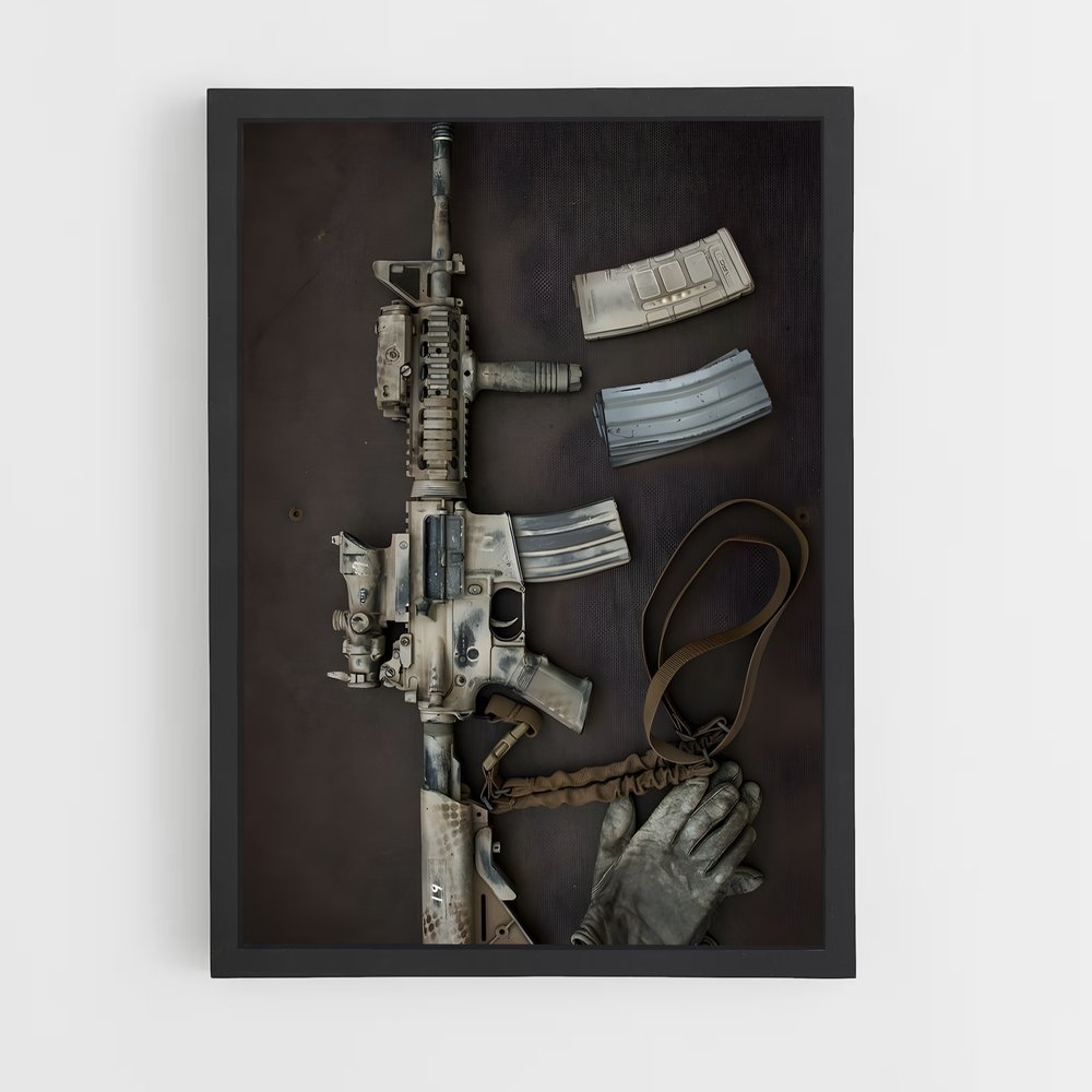 ap-m4 carbine-3 cadre Noir