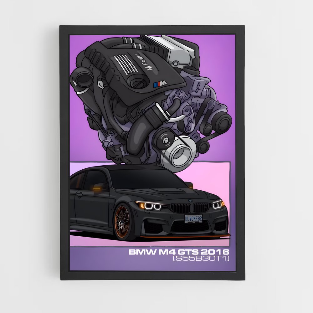 ap-m4 gts-4 cadre Noir