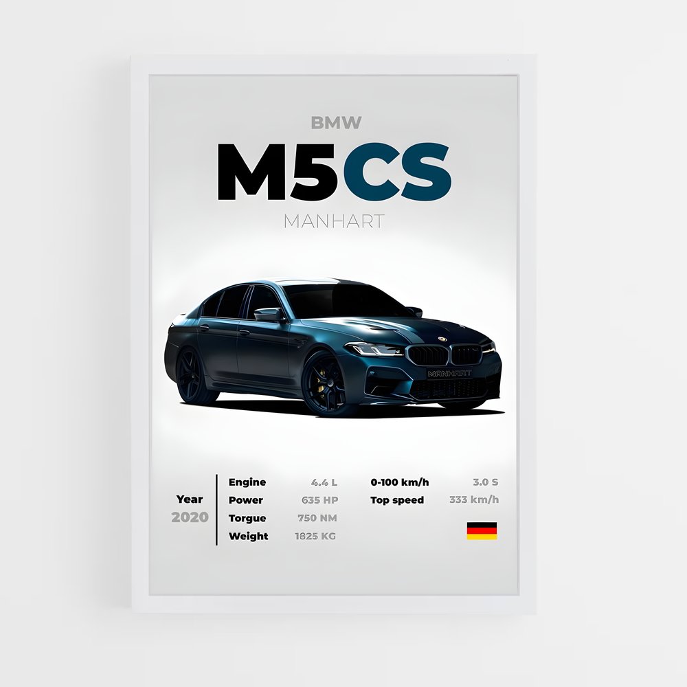 ap-m5 cs-3 cadre Blanc