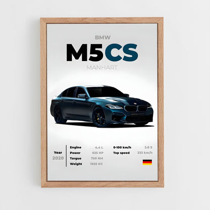 ap-m5 cs-3 cadre Bois clair