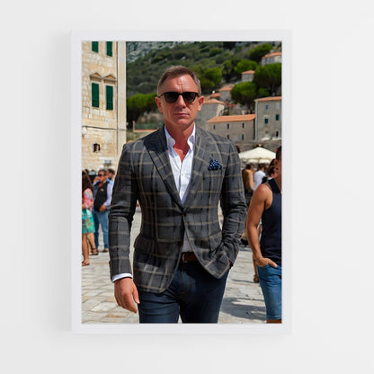 ap-m james bond-7 cadre Blanc