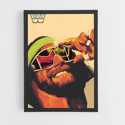 ap-macho man randy savage-1 cadre Noir