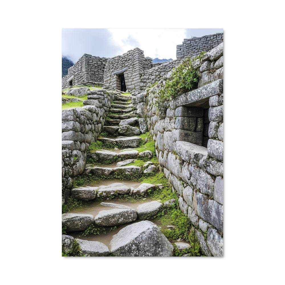 Poster Ruines de Machu Picchu