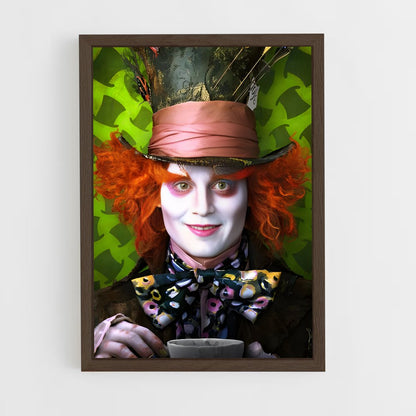 ap-mad hatter-6 cadre Bois foncé