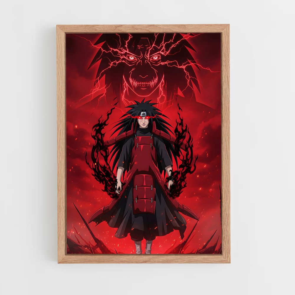 ap-madara uchiha-4 cadre Bois clair