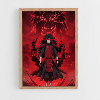 ap-madara uchiha-4 cadre Bois clair