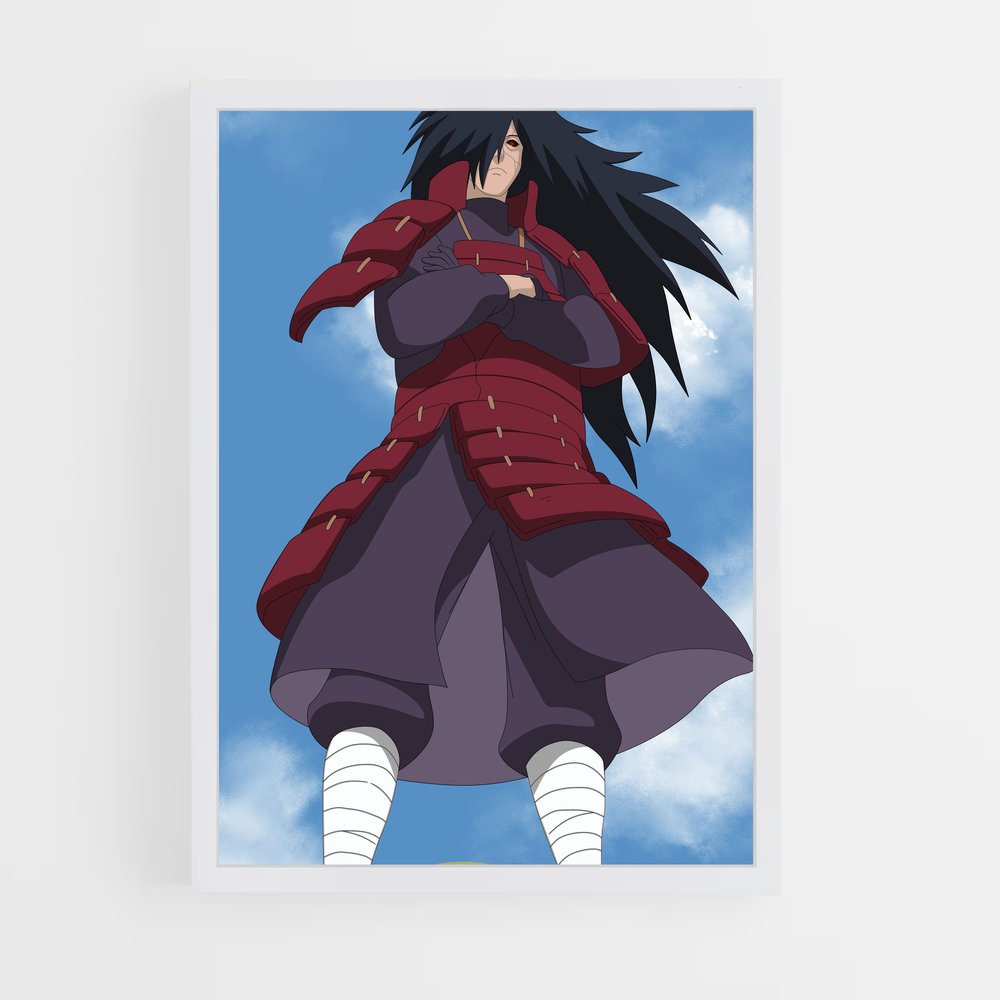 ap-madara uchiha-5 cadre Blanc