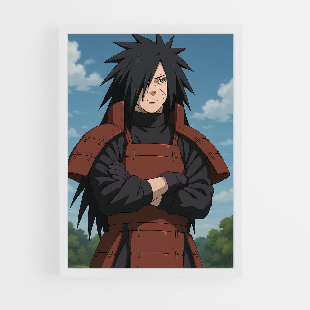 ap-madara uchiha-7 cadre Blanc